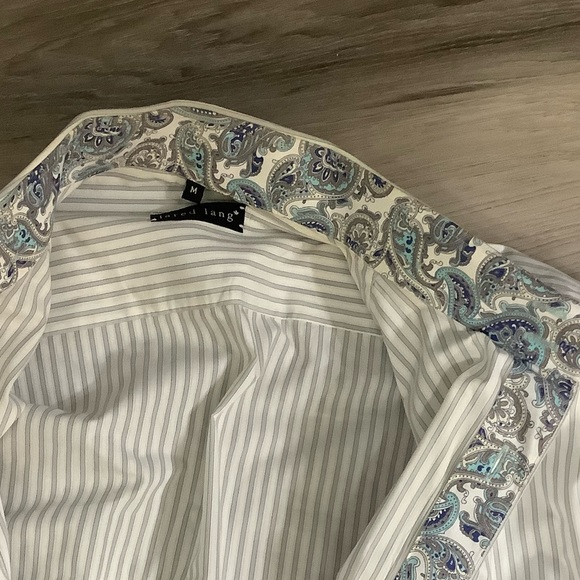 EUC Jared Lang striped shirt - Picture 5 of 6